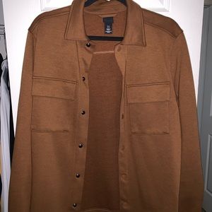 H&M Button Up Shirt in Brown